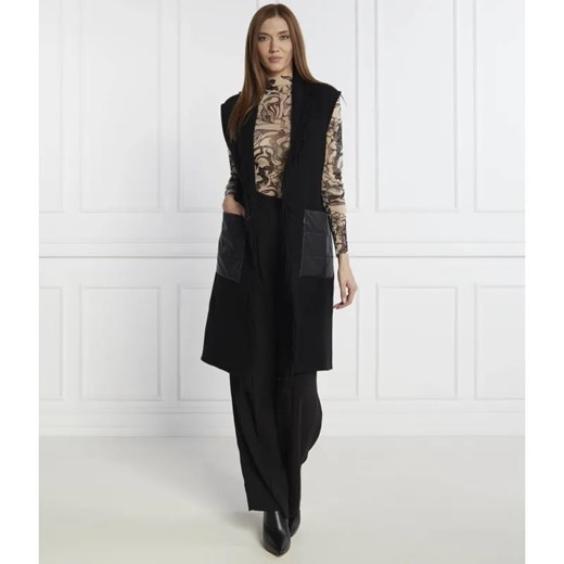 Marc Cain Wełniany bezrękawnik | Regular Fit ze sklepu Gomez Fashion Store w kategorii Kamizelki damskie - zdjęcie 184986727