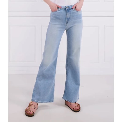 Pepe Jeans London Jeansy | flare fit ze sklepu Gomez Fashion Store w kategorii Jeansy damskie - zdjęcie 184986795