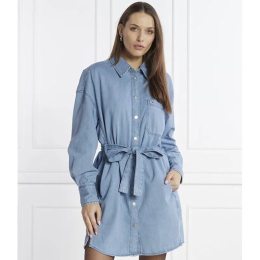 Tommy Jeans Sukienka z paskiem ze sklepu Gomez Fashion Store w kategorii Sukienki - zdjęcie 184986896