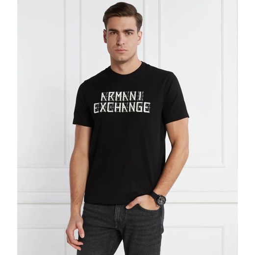 Armani Exchange T-shirt | Regular Fit ze sklepu Gomez Fashion Store w kategorii T-shirty męskie - zdjęcie 184986925