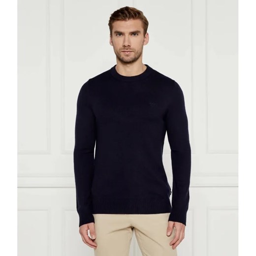 Joop! Jeans Wełniany sweter Laurelo | Regular Fit ze sklepu Gomez Fashion Store w kategorii Swetry męskie - zdjęcie 184986958