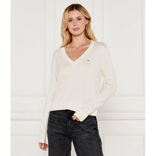 Tommy Jeans Sweter essential | Regular Fit ze sklepu Gomez Fashion Store w kategorii Swetry damskie - zdjęcie 184987206