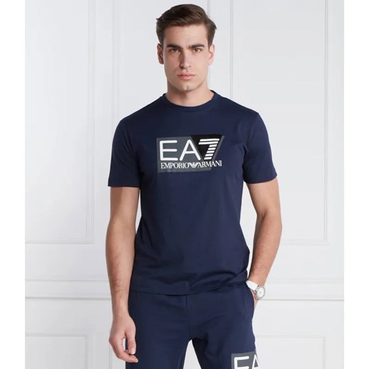 EA7 T-shirt | Regular Fit ze sklepu Gomez Fashion Store w kategorii T-shirty męskie - zdjęcie 184987707