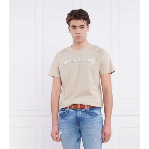 Pepe Jeans London T-shirt RIBALDO | Regular Fit ze sklepu Gomez Fashion Store w kategorii T-shirty męskie - zdjęcie 184987857
