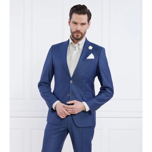 Joop! Wełniana marynarka Hawker | Slim Fit ze sklepu Gomez Fashion Store w kategorii Marynarki męskie - zdjęcie 184987885