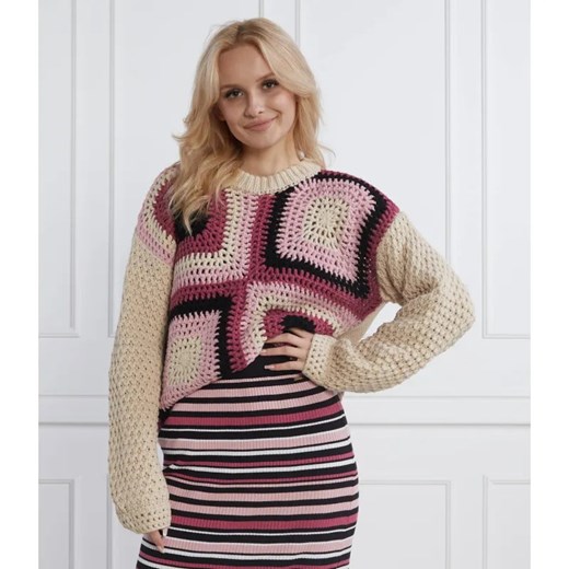 Pepe Jeans London Sweter TORI | Relaxed fit ze sklepu Gomez Fashion Store w kategorii Swetry damskie - zdjęcie 184987935