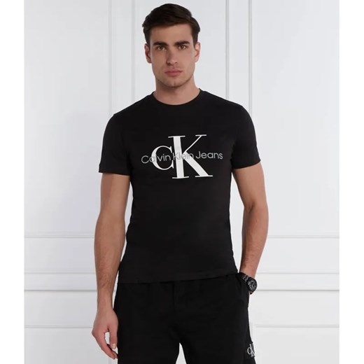 Calvin Klein Jeans T-shirt CORE MONOLOGO | Slim Fit ze sklepu Gomez Fashion Store w kategorii T-shirty męskie - zdjęcie 184987947