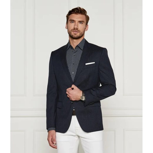 BOSS BLACK Wełniana marynarka H-Huge | Slim Fit ze sklepu Gomez Fashion Store w kategorii Marynarki męskie - zdjęcie 184988006
