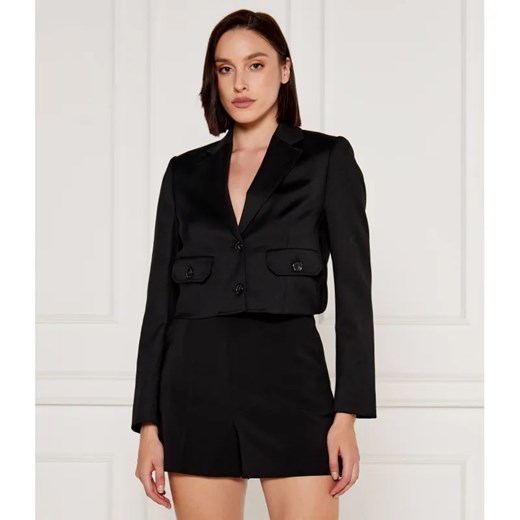 Pinko Wełniana marynarka VIVONA | Cropped Fit ze sklepu Gomez Fashion Store w kategorii Marynarki damskie - zdjęcie 184988019