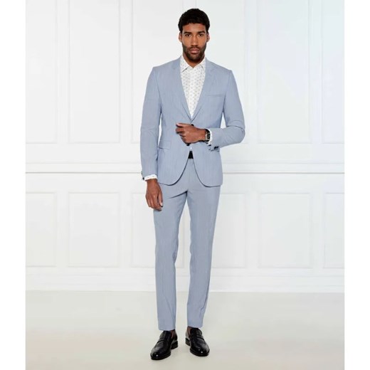 HUGO Wełniany garnitur Arti/Hesten232X | Extra slim fit ze sklepu Gomez Fashion Store w kategorii Garnitury męskie - zdjęcie 184988059