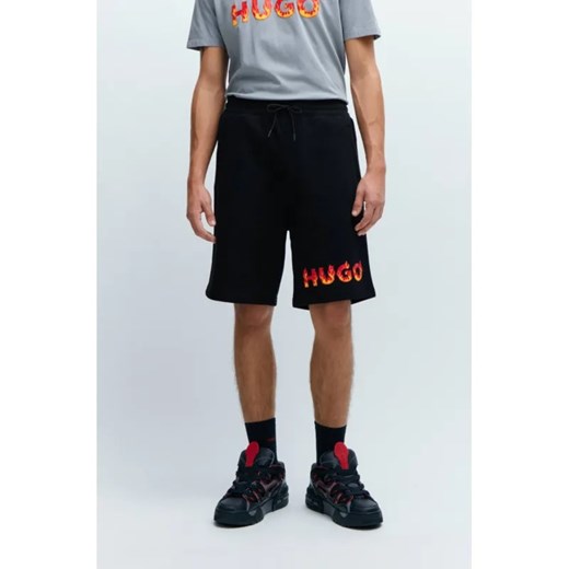 HUGO Szorty Dinque | Regular Fit ze sklepu Gomez Fashion Store w kategorii Spodenki męskie - zdjęcie 184988065