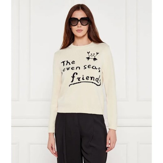 Weekend MaxMara Sweter NESPOLA | Regular Fit ze sklepu Gomez Fashion Store w kategorii Swetry damskie - zdjęcie 184988089