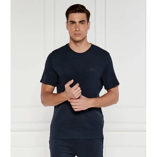BOSS BLACK T-shirt Rib | Regular Fit ze sklepu Gomez Fashion Store w kategorii T-shirty męskie - zdjęcie 184988219