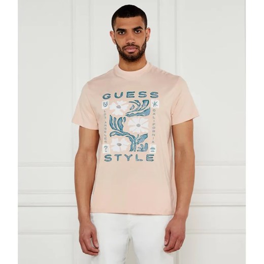 GUESS T-shirt | Regular Fit ze sklepu Gomez Fashion Store w kategorii T-shirty męskie - zdjęcie 184988288