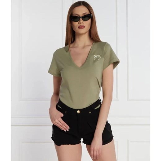 Pinko T-shirt | Regular Fit ze sklepu Gomez Fashion Store w kategorii Bluzki damskie - zdjęcie 184988296