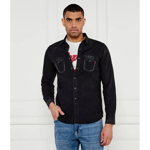 Replay Jeansowa koszula | Regular Fit ze sklepu Gomez Fashion Store w kategorii Koszule męskie - zdjęcie 184988407