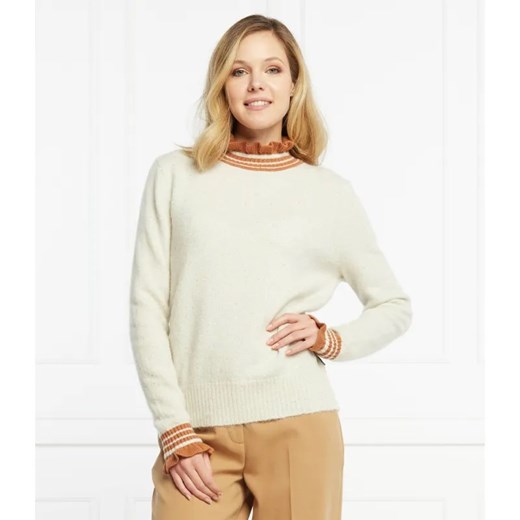 Silvian Heach Wełniany sweter | Loose fit ze sklepu Gomez Fashion Store w kategorii Swetry damskie - zdjęcie 184988419