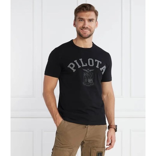 Aeronautica Militare T-shirt | Regular Fit ze sklepu Gomez Fashion Store w kategorii T-shirty męskie - zdjęcie 184988498