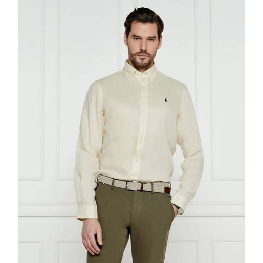 POLO RALPH LAUREN Lniana koszula | Custom fit ze sklepu Gomez Fashion Store w kategorii Koszule męskie - zdjęcie 184988509