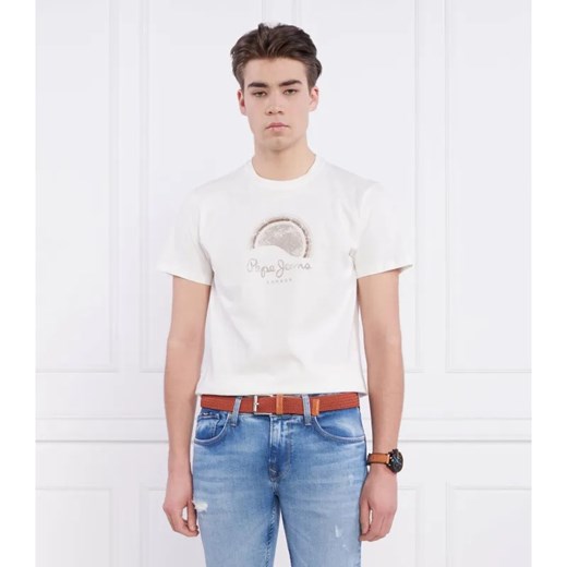 Pepe Jeans London T-shirt RICHMOND | Regular Fit ze sklepu Gomez Fashion Store w kategorii T-shirty męskie - zdjęcie 184988525