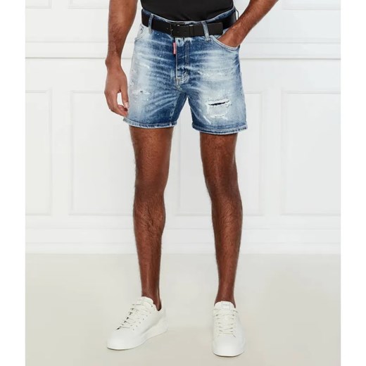 Dsquared2 Jeansowe szorty BRO | Regular Fit ze sklepu Gomez Fashion Store w kategorii Spodenki męskie - zdjęcie 184988536