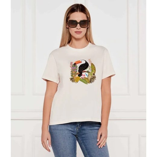 Liu Jo T-shirt | Regular Fit ze sklepu Gomez Fashion Store w kategorii Bluzki damskie - zdjęcie 184988566