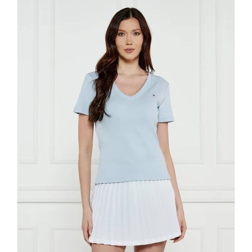 Tommy Hilfiger T-shirt CODY | Slim Fit ze sklepu Gomez Fashion Store w kategorii Bluzki damskie - zdjęcie 184988685