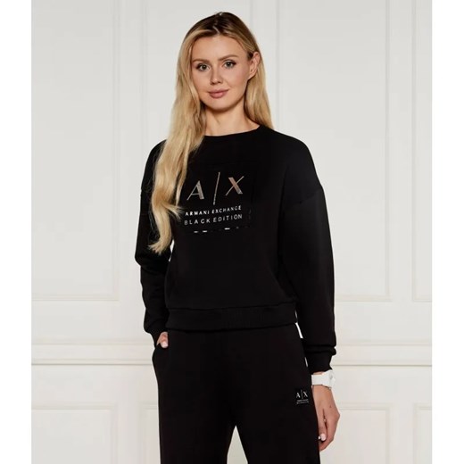 Armani Exchange Bluza | Regular Fit ze sklepu Gomez Fashion Store w kategorii Bluzy damskie - zdjęcie 184988736