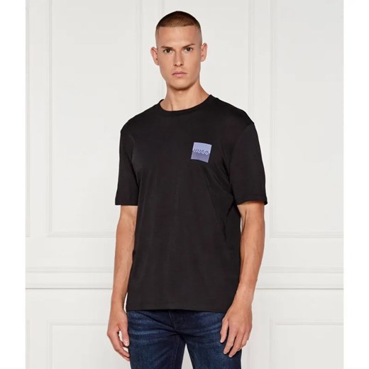 HUGO T-shirt Dapusi | Regular Fit ze sklepu Gomez Fashion Store w kategorii T-shirty męskie - zdjęcie 184988739