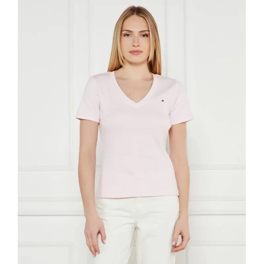 Tommy Hilfiger T-shirt CODY | Slim Fit ze sklepu Gomez Fashion Store w kategorii Bluzki damskie - zdjęcie 184988818