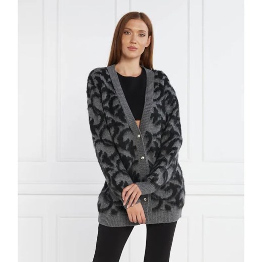 Pinko Kardigan | Oversize fit | z dodatkiem wełny ze sklepu Gomez Fashion Store w kategorii Swetry damskie - zdjęcie 184989039