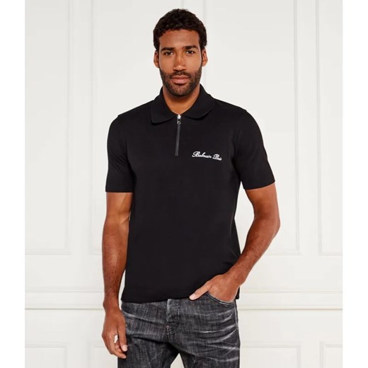 Balmain Polo | Regular Fit ze sklepu Gomez Fashion Store w kategorii T-shirty męskie - zdjęcie 184989048