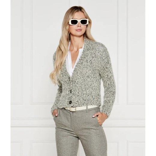 Marc Cain Kardigan | Relaxed fit | z dodatkiem wełny ze sklepu Gomez Fashion Store w kategorii Swetry damskie - zdjęcie 184989077