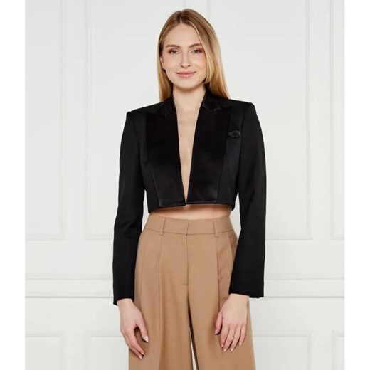 Pinko Żakiet SPENCER | Cropped Fit | z dodatkiem wełny ze sklepu Gomez Fashion Store w kategorii Marynarki damskie - zdjęcie 184989109