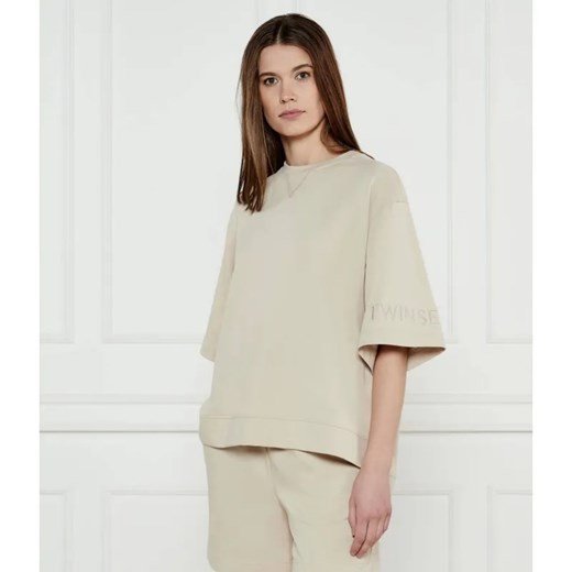 Twinset U&B T-shirt | Oversize fit ze sklepu Gomez Fashion Store w kategorii Odzież plażowa - zdjęcie 184989205