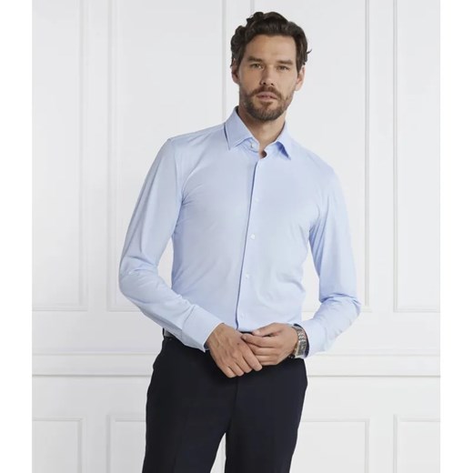BOSS BLACK Koszula P-HANK-kent-C1-222 | Slim Fit ze sklepu Gomez Fashion Store w kategorii Koszule męskie - zdjęcie 184989245