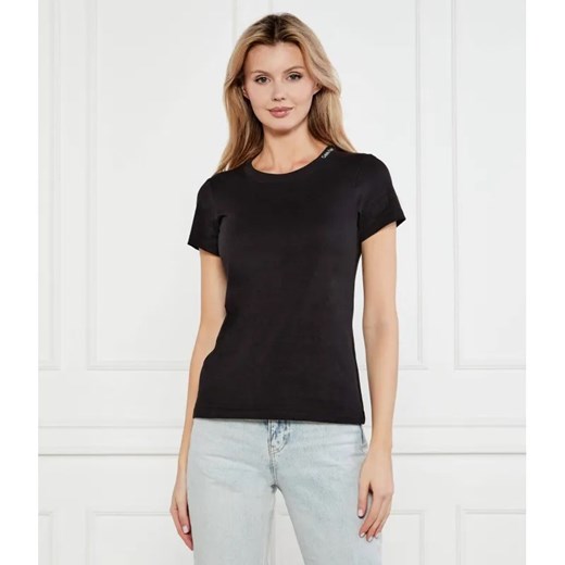 Calvin Klein Jeans T-shirt | Regular Fit ze sklepu Gomez Fashion Store w kategorii Bluzki damskie - zdjęcie 184989287