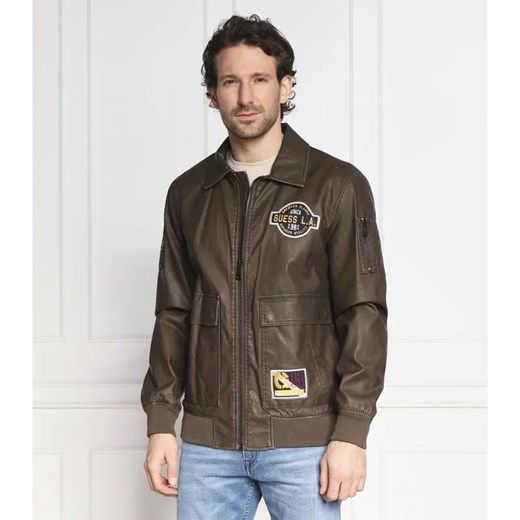 GUESS Kurtka AVIATOR | Regular Fit ze sklepu Gomez Fashion Store w kategorii Kurtki męskie - zdjęcie 184989425
