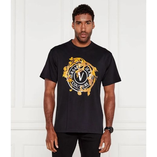 Versace Jeans Couture T-shirt | Regular Fit ze sklepu Gomez Fashion Store w kategorii T-shirty męskie - zdjęcie 184989447