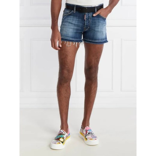 Dsquared2 Jeansowe szorty Dsquared2 x Rocco | Slim Fit ze sklepu Gomez Fashion Store w kategorii Spodenki męskie - zdjęcie 184989469