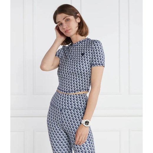 GUESS ACTIVE T-shirt LOGOMANIA | Cropped Fit ze sklepu Gomez Fashion Store w kategorii Bluzki damskie - zdjęcie 184989549