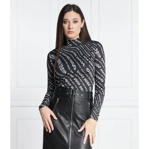 HUGO Bluzka Dachora | Regular Fit ze sklepu Gomez Fashion Store w kategorii Bluzki damskie - zdjęcie 184989557