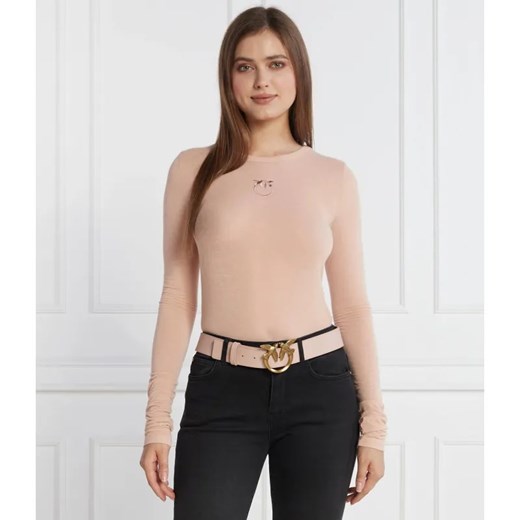 Pinko Bluzka | Slim Fit | z dodatkiem kaszmiru ze sklepu Gomez Fashion Store w kategorii Bluzki damskie - zdjęcie 184989569