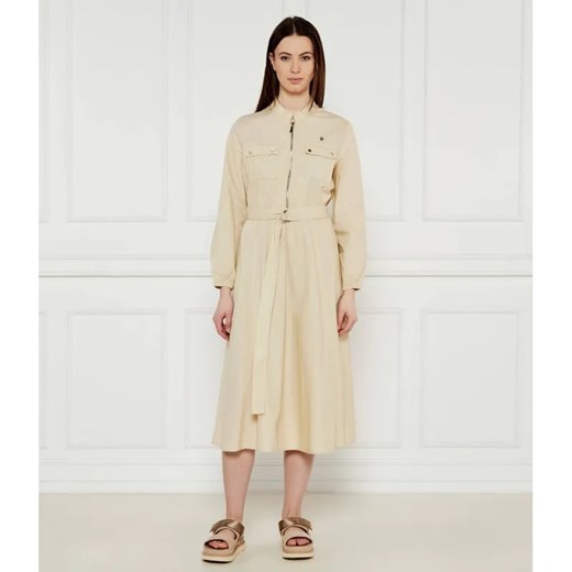 Aeronautica Militare Sukienka z paskiem ze sklepu Gomez Fashion Store w kategorii Sukienki - zdjęcie 184989585