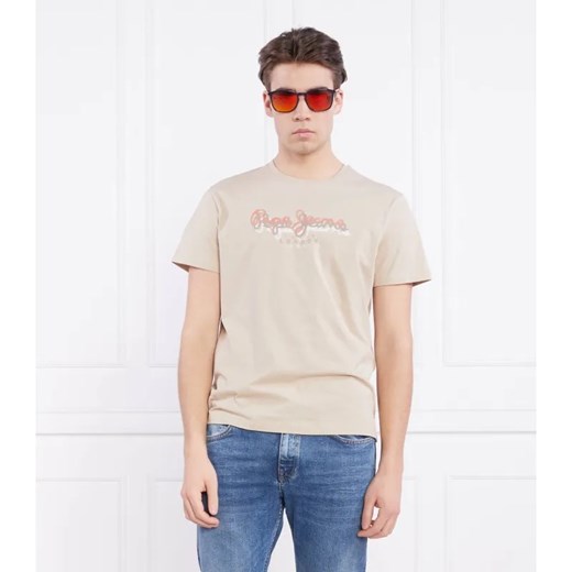 Pepe Jeans London T-shirt RICHME | Regular Fit ze sklepu Gomez Fashion Store w kategorii T-shirty męskie - zdjęcie 184989609
