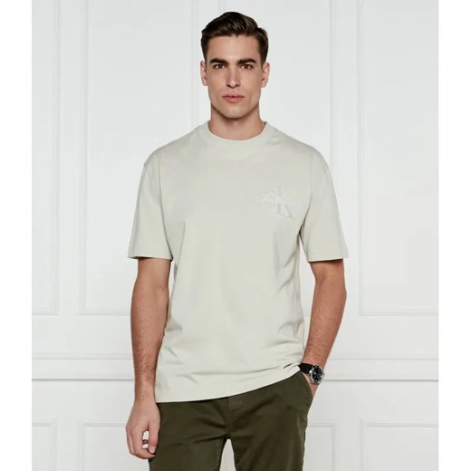 Calvin Klein Jeans T-shirt | Regular Fit ze sklepu Gomez Fashion Store w kategorii T-shirty męskie - zdjęcie 184989695
