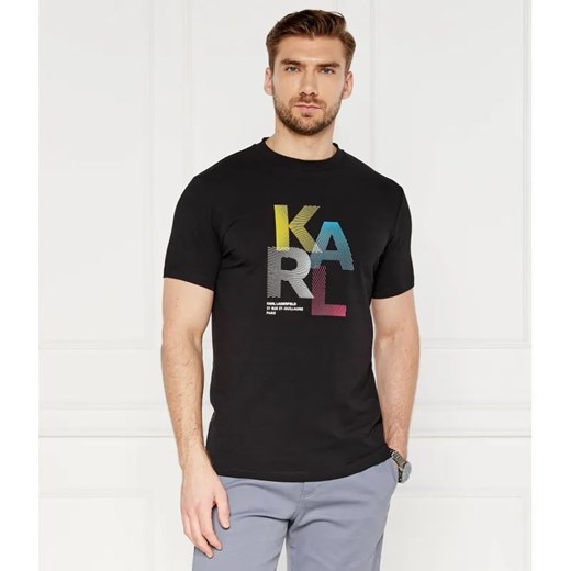 Karl Lagerfeld T-shirt | Regular Fit ze sklepu Gomez Fashion Store w kategorii T-shirty męskie - zdjęcie 184989757
