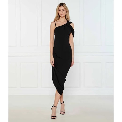 Versace Jeans Couture Sukienka | z dodatkiem lnu ze sklepu Gomez Fashion Store w kategorii Sukienki - zdjęcie 184989775