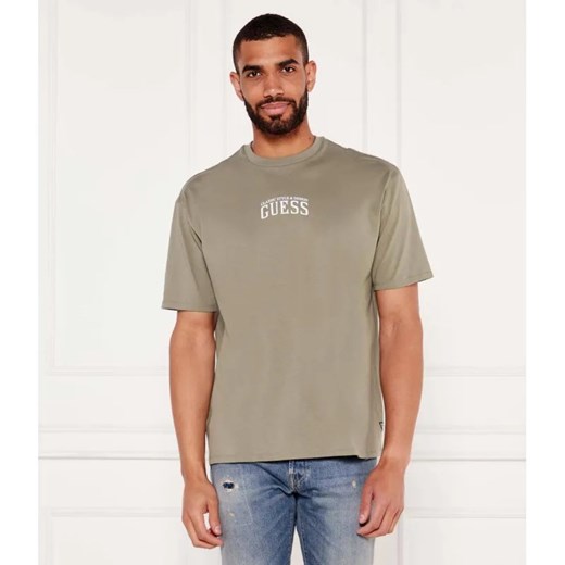GUESS T-shirt MIRROR | Classic fit ze sklepu Gomez Fashion Store w kategorii T-shirty męskie - zdjęcie 184989778