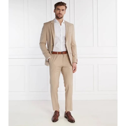 HUGO Garnitur Arti/Hesten232X | Slim Fit | z dodatkiem wełny ze sklepu Gomez Fashion Store w kategorii Garnitury męskie - zdjęcie 184989859